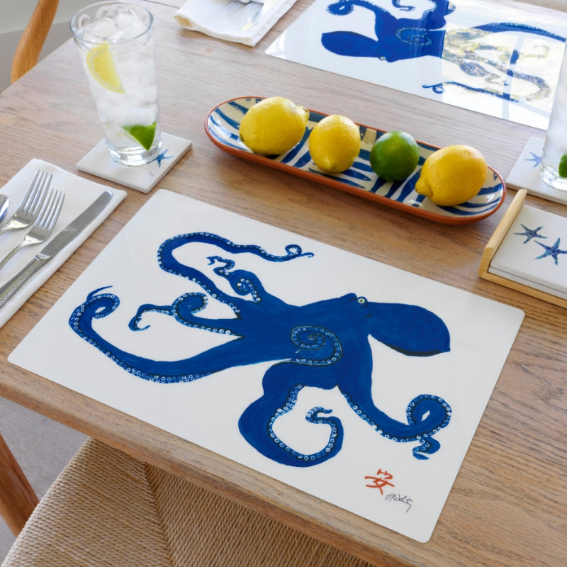 Octopus Placemat | Coastal