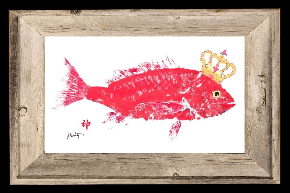 FishAye Princess Fish Print – Fishing Wall Art & Coastal Décor