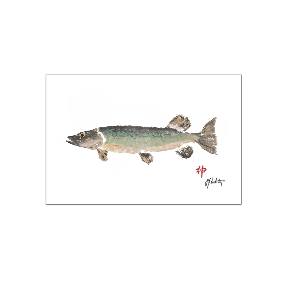Northern Pike Handmade Placemat