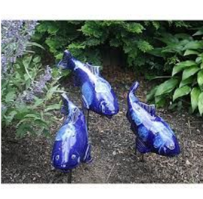 Blue Fish Garden Decor – Medium Size
