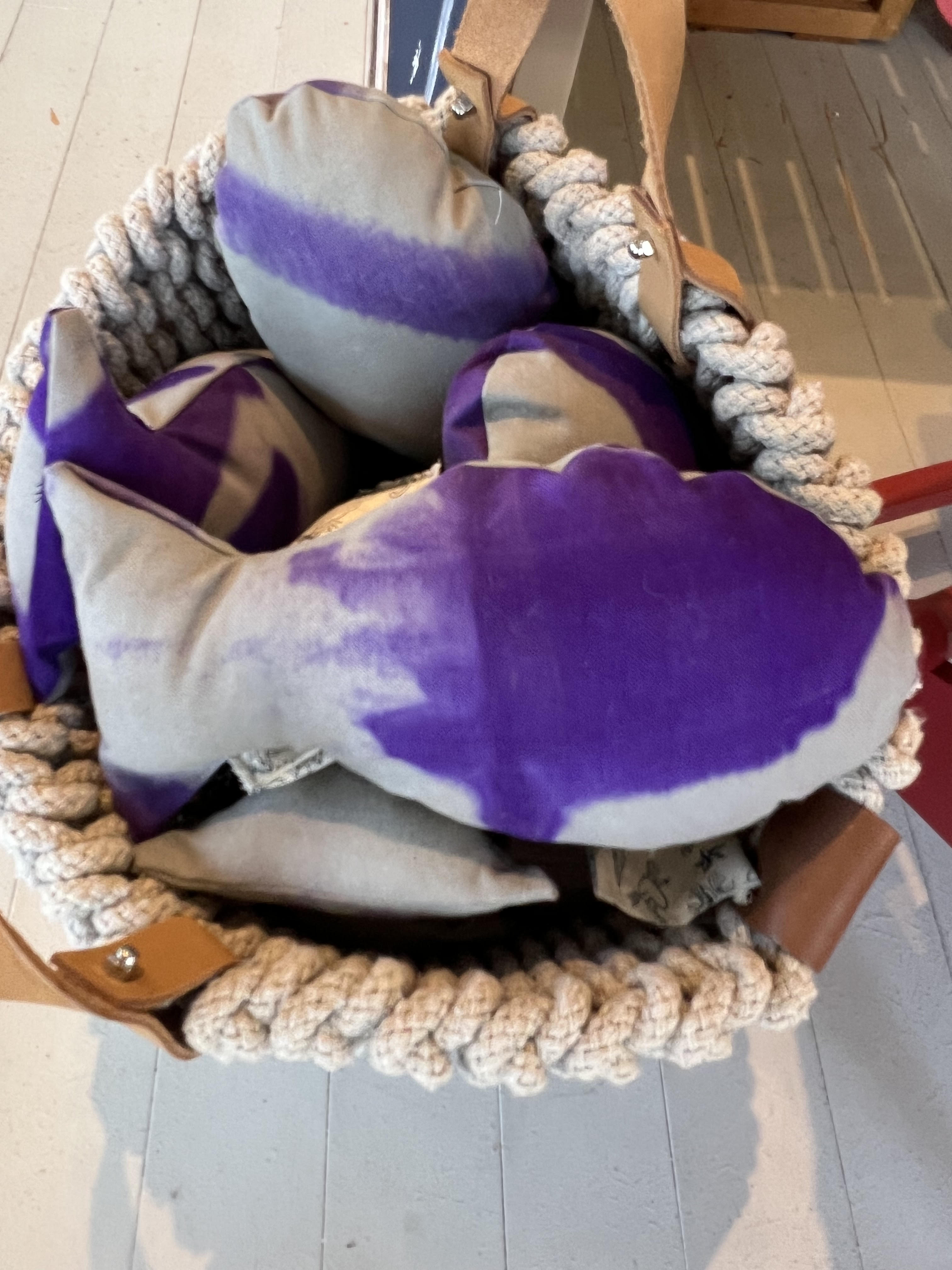 FishAye Dogfish Plush Toy – Squeaky Coastal Dog Toy, Nautical Pet Toy