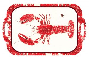 Lobster Melamine Tray | Ocean-Inspired