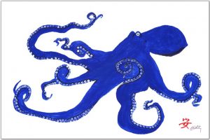 Octopus Placemat | Coastal