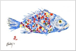 Rainbow Fish Placemat | Beach House