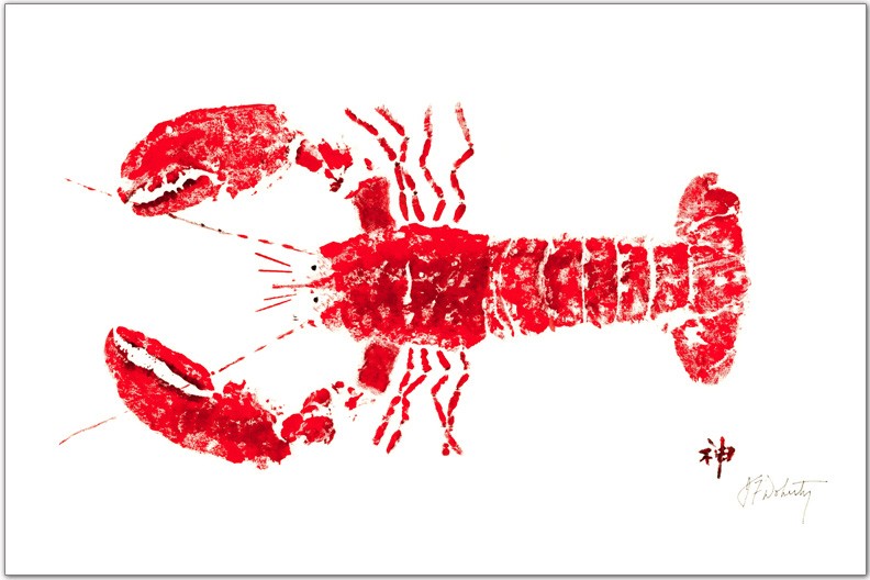 Red Lobster Placemat | Ocean-Inspired