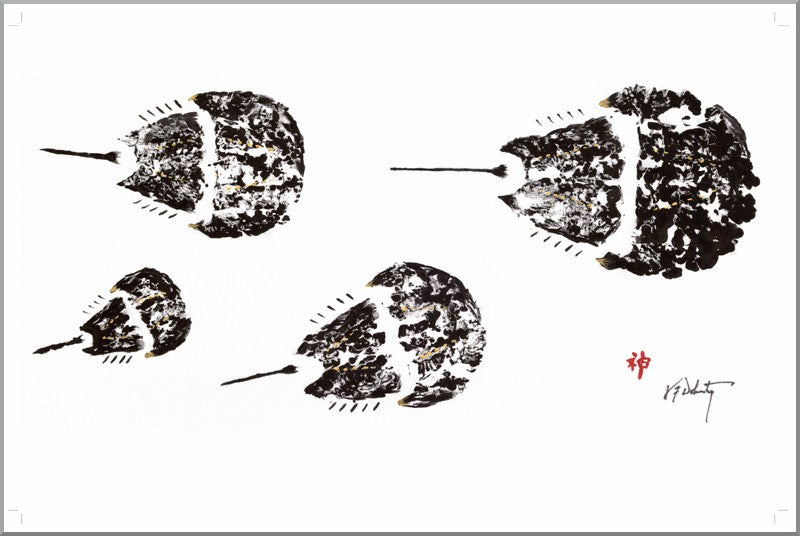 Horse Shoe Crabs Fish Placemat | Ocean-Inspired