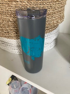 Gray Fish Tumbler