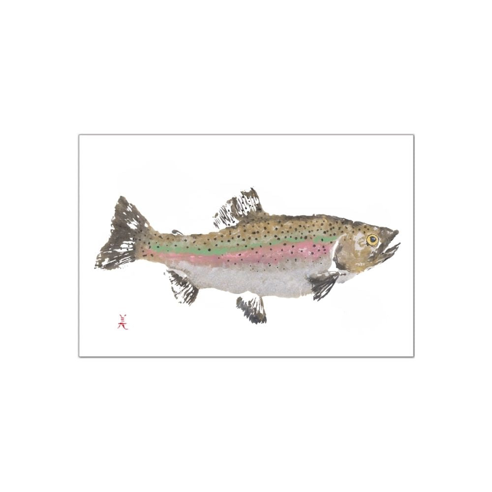 Rainbow Trout Handmade Placemat