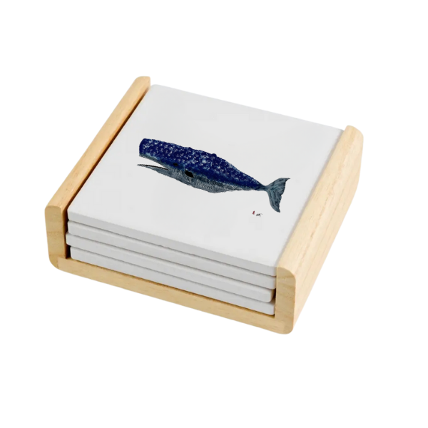 Whale Coaster Set