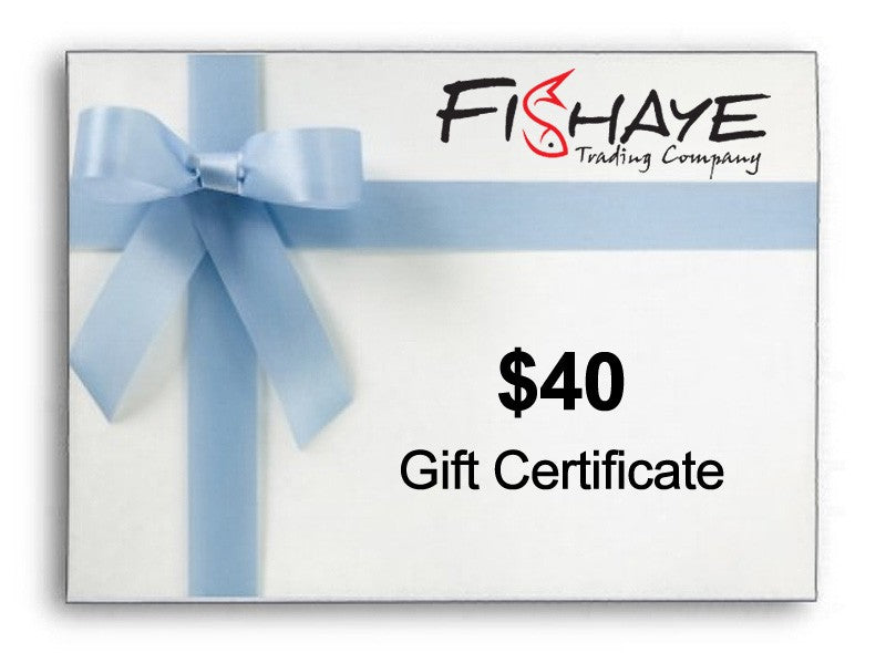 $40 Gift Certificate