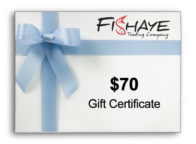 $70 Gift Certificate